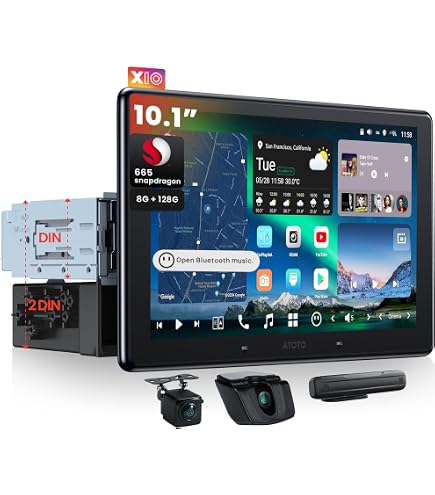 Amazon.com: ATOTO A6 Pro A6Y2721PRB Double DIN Android Car